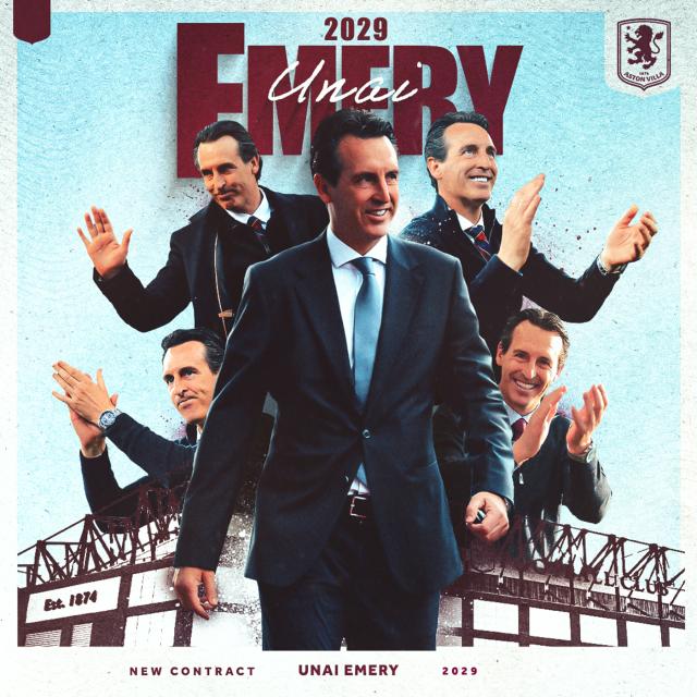 开云app下载-官方：维拉再次与埃梅里续约 新合同签至2029年